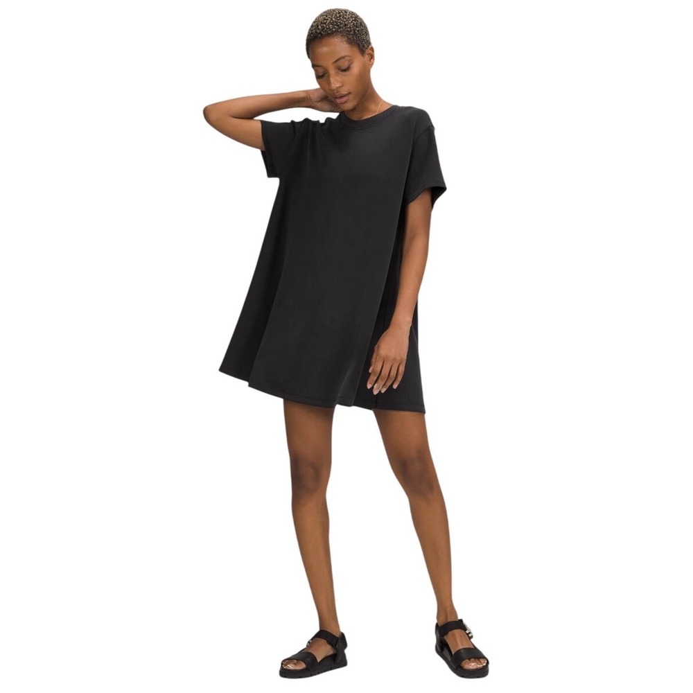 LULULEMON All Yours T-Shirt Dress
DESIGNED FOR ON THE MOVE, Black, Size 10